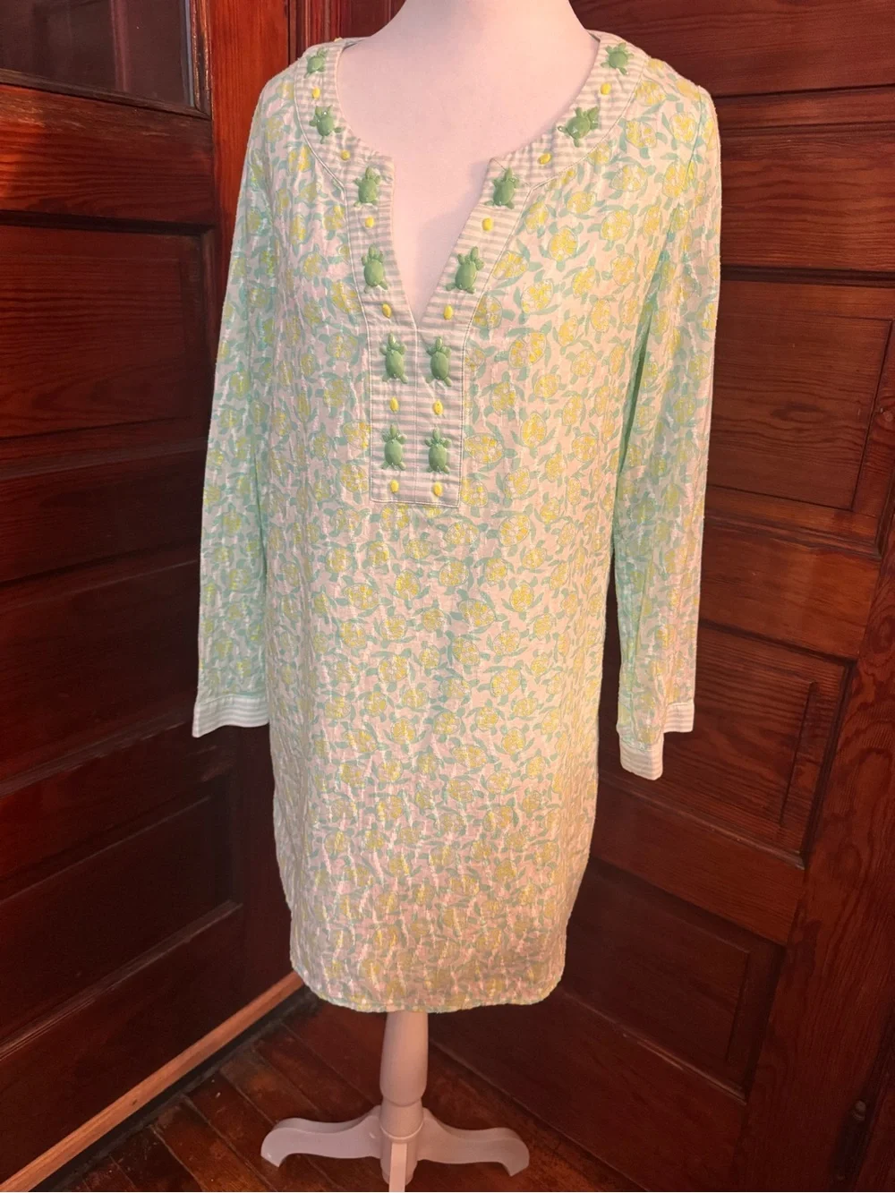 Vineyard Vines Beaded Swim Cover-Up Tunic – XS